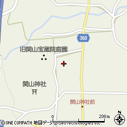 新潟県妙高市関山4834周辺の地図