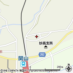 新潟県妙高市関山1773周辺の地図