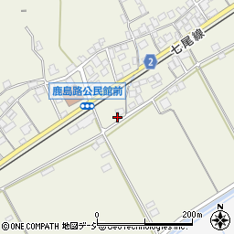 石川県羽咋市鹿島路町890周辺の地図