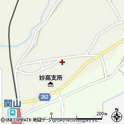 新潟県妙高市関山1198-14周辺の地図