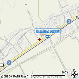 石川県羽咋市鹿島路町1782-1周辺の地図