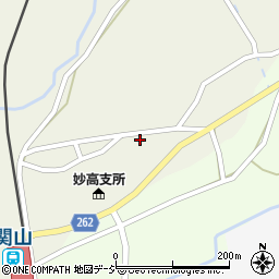 新潟県妙高市関山1198-1周辺の地図