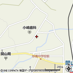 新潟県妙高市関山2082-5周辺の地図