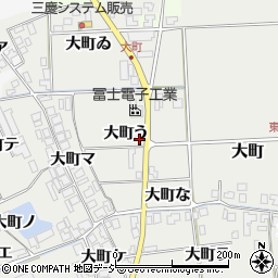 石川県羽咋市大町う周辺の地図