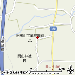 新潟県妙高市関山4818周辺の地図