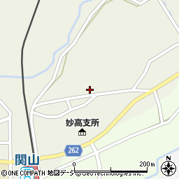 新潟県妙高市関山1781周辺の地図