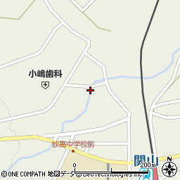 新潟県妙高市関山2032-3周辺の地図