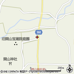 新潟県妙高市関山4825周辺の地図