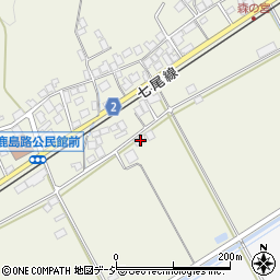 石川県羽咋市鹿島路町825周辺の地図