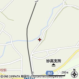 新潟県妙高市関山1731周辺の地図