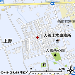 入善町　邑町公民館周辺の地図