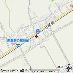 石川県羽咋市鹿島路町ネ周辺の地図