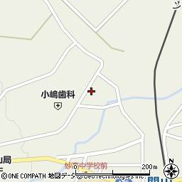 新潟県妙高市関山2033周辺の地図