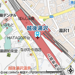 越後湯沢広域観光情報センター周辺の地図