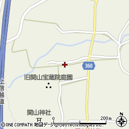 新潟県妙高市関山4811周辺の地図