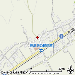 石川県羽咋市鹿島路町（ノ）周辺の地図