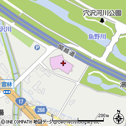 湯沢町都市施設公社周辺の地図