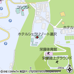 ホテルシェラリゾート湯沢周辺の地図