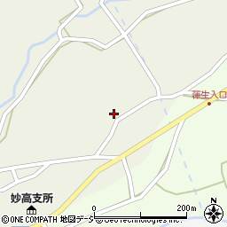 新潟県妙高市関山1816周辺の地図