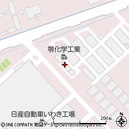 堺化学工業株式会社小名浜事業所　電子材料事業部周辺の地図