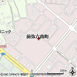 栃木県那須塩原市前弥六南町周辺の地図