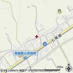 石川県羽咋市鹿島路町ウ周辺の地図
