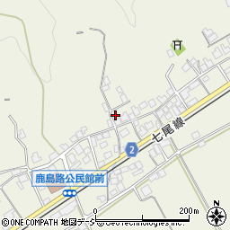 石川県羽咋市鹿島路町レ41周辺の地図
