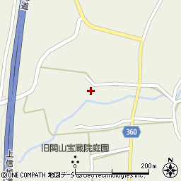 新潟県妙高市関山4313周辺の地図