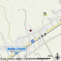 石川県羽咋市鹿島路町レ40周辺の地図
