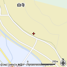 新潟県糸魚川市山寺周辺の地図