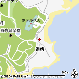 福島県いわき市小名浜下神白番所周辺の地図