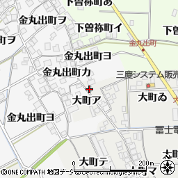 石川県羽咋市大町ア周辺の地図