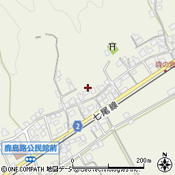 石川県羽咋市鹿島路町レ30周辺の地図