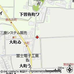 石川県羽咋市大町ね周辺の地図