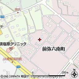 栃木県那須塩原市前弥六南町10周辺の地図