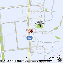 竹の内公民館周辺の地図
