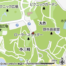 三崎公園周辺の地図