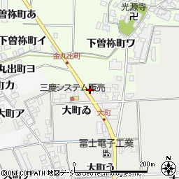 石川県羽咋市大町ゐ周辺の地図