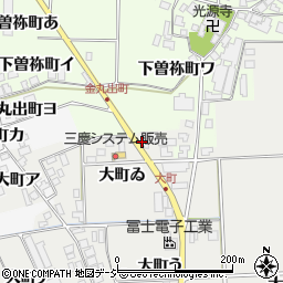 石川県羽咋市大町（ゐ）周辺の地図