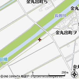 石川県羽咋市金丸出町周辺の地図
