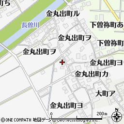 石川県羽咋市金丸出町ヲ2周辺の地図