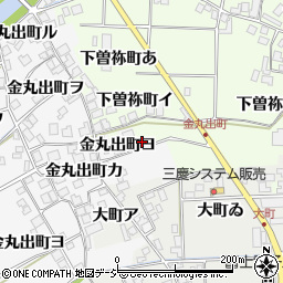 石川県羽咋市下曽祢町イ11周辺の地図