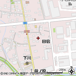 福島県いわき市泉町下川田宿周辺の地図
