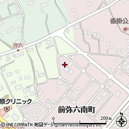 栃木県那須塩原市前弥六南町4周辺の地図