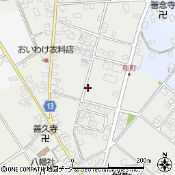 富山県朝日町（下新川郡）桜町周辺の地図