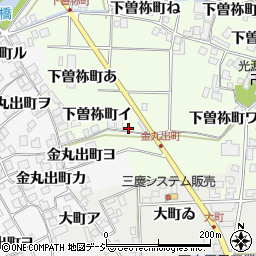 石川県羽咋市下曽祢町イ53周辺の地図