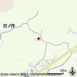 福島県いわき市泉町黒須野宮ノ作周辺の地図