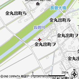 石川県羽咋市金丸出町ヲ54-1周辺の地図
