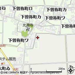 石川県羽咋市大町つ周辺の地図