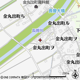 石川県羽咋市金丸出町ヲ34周辺の地図